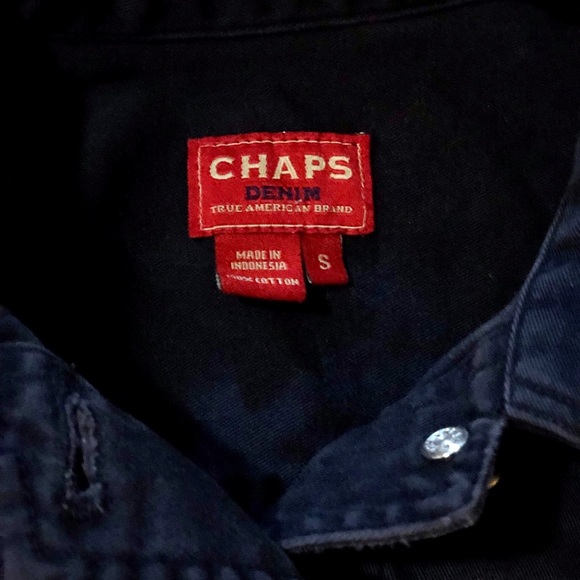 🌻Chaps Navy Denim Jacket🌻 - Picture 2 of 5